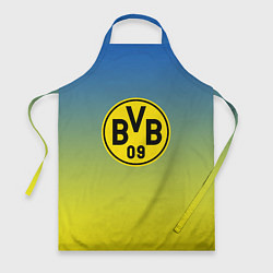 Фартук кулинарный Borussia gradient, цвет: 3D-принт