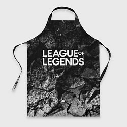 Фартук кулинарный League of Legends black graphite, цвет: 3D-принт