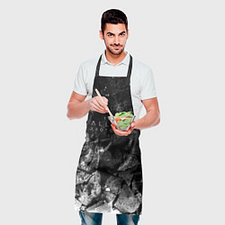 Фартук кулинарный The Callisto Protocol black graphite, цвет: 3D-принт — фото 2