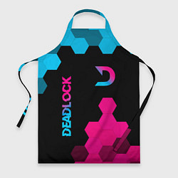 Фартук кулинарный Deadlock - neon gradient вертикально, цвет: 3D-принт