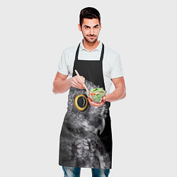 Фартук кулинарный Сова - всевидящее око - big picture, цвет: 3D-принт — фото 2
