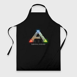 Фартук кулинарный Ark: Survival Evolved logo rpg, цвет: 3D-принт