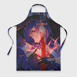Фартук кулинарный Honkai Star Rail Black Swan beauty, цвет: 3D-принт