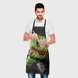 Фартук кулинарный Pepe - its my dudes, цвет: 3D-принт — фото 2
