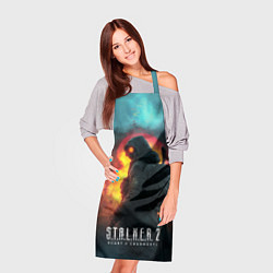 Фартук кулинарный Stalker 2 радиоактивный дым, цвет: 3D-принт — фото 2