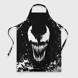 Фартук кулинарный Venom logo, цвет: 3D-принт