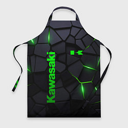 Фартук кулинарный Kawasaki - плиты с эффектом свечения, цвет: 3D-принт