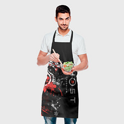 Фартук кулинарный Ghost of Tsushima - snowflakesv, цвет: 3D-принт — фото 2