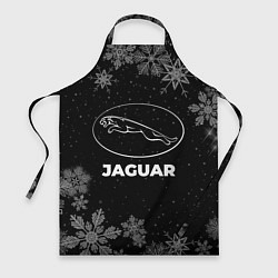 Фартук кулинарный Снежный Jaguar, цвет: 3D-принт