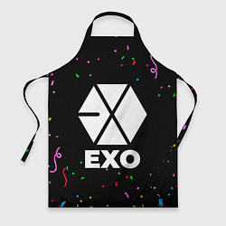 Фартук кулинарный Exo конфети, цвет: 3D-принт