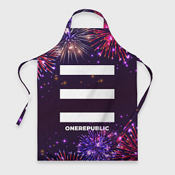 Фартук кулинарный Праздничный OneRepublic, цвет: 3D-принт