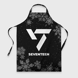 Фартук кулинарный Снежный Seventeen, цвет: 3D-принт