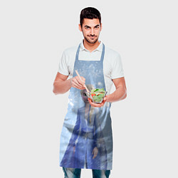 Фартук кулинарный Королева Эльза из Холодного сердца, цвет: 3D-принт — фото 2