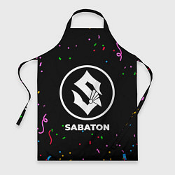 Фартук кулинарный Sabaton конфети, цвет: 3D-принт