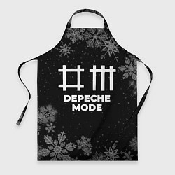 Фартук кулинарный Снежный Depeche Mode, цвет: 3D-принт