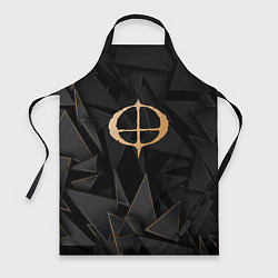 Фартук кулинарный Ozzy Osbourne golden poly, цвет: 3D-принт
