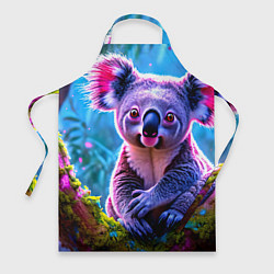 Фартук кулинарный Коала на дереве, цвет: 3D-принт