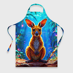 Фартук кулинарный Кенгуру в джунглях, цвет: 3D-принт