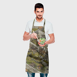 Фартук кулинарный Stronghold Crusader Definitive Edition, цвет: 3D-принт — фото 2