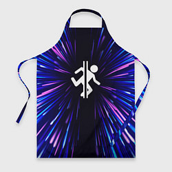 Фартук кулинарный Portal neon energy, цвет: 3D-принт