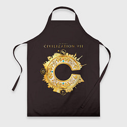 Фартук кулинарный Civilization VII, цвет: 3D-принт