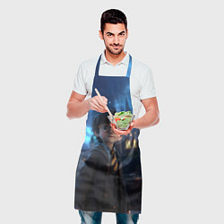 Фартук кулинарный Гарри Поттер в галстуке, цвет: 3D-принт — фото 2