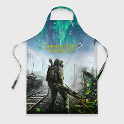 Фартук кулинарный Герой Chernobylite 2 exclusion zone, цвет: 3D-принт