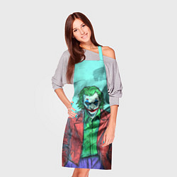 Фартук кулинарный Джокер в красном костюме, цвет: 3D-принт — фото 2