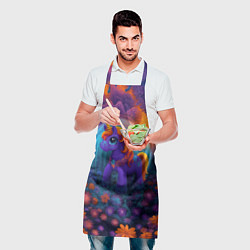 Фартук кулинарный Сказочный единорог, цвет: 3D-принт — фото 2