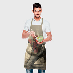 Фартук кулинарный Человек-паук готов спасать мир, цвет: 3D-принт — фото 2