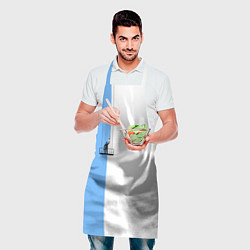 Фартук кулинарный Моляр красит стену, цвет: 3D-принт — фото 2