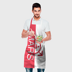 Фартук кулинарный 30 Seconds to Mars poster, цвет: 3D-принт — фото 2