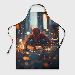 Фартук кулинарный Человек паук и золотая пыльца, цвет: 3D-принт