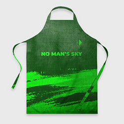 Фартук No Mans Sky - green gradient посередине