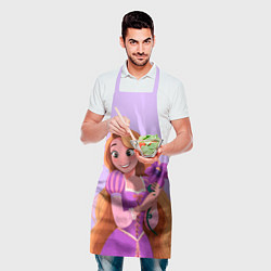 Фартук кулинарный Rapunzel - big pictures, цвет: 3D-принт — фото 2