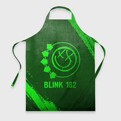 Фартук кулинарный Blink 182 - green gradient, цвет: 3D-принт