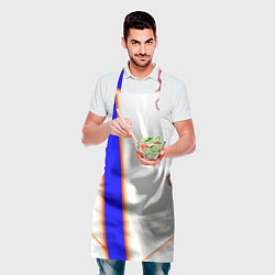 Фартук кулинарный Borussia geometry sport, цвет: 3D-принт — фото 2