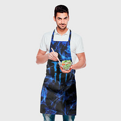 Фартук кулинарный Monster energy искры дымы, цвет: 3D-принт — фото 2