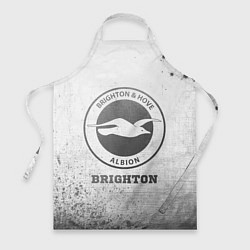 Фартук кулинарный Brighton - white gradient, цвет: 3D-принт