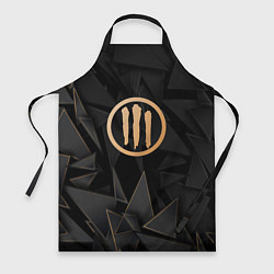 Фартук кулинарный Three Days Grace golden poly, цвет: 3D-принт