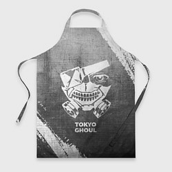 Фартук кулинарный Tokyo Ghoul - grey gradient, цвет: 3D-принт