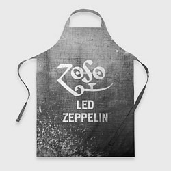 Фартук кулинарный Led Zeppelin - grey gradient, цвет: 3D-принт