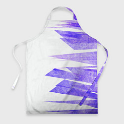 Фартук кулинарный Color white purple, цвет: 3D-принт