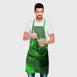 Фартук кулинарный Elden Ring - green gradient, цвет: 3D-принт — фото 2