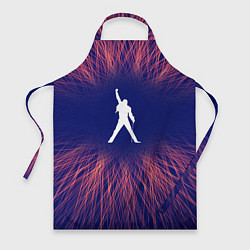 Фартук кулинарный Queen red energy, цвет: 3D-принт