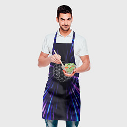 Фартук кулинарный Coldplay neon energy, цвет: 3D-принт — фото 2