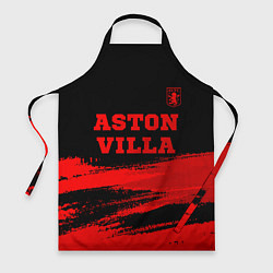 Фартук Aston Villa - red gradient посередине