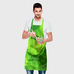 Фартук кулинарный Chevrolet green poly, цвет: 3D-принт — фото 2
