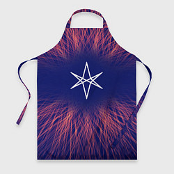 Фартук кулинарный Bring Me the Horizon red energy, цвет: 3D-принт