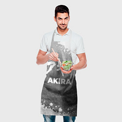 Фартук кулинарный Akira - grey gradient, цвет: 3D-принт — фото 2